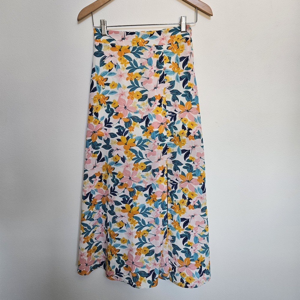 BCBGeneration Women's Side-slit Maxi Skirt XS #summer#Boho#Breezy